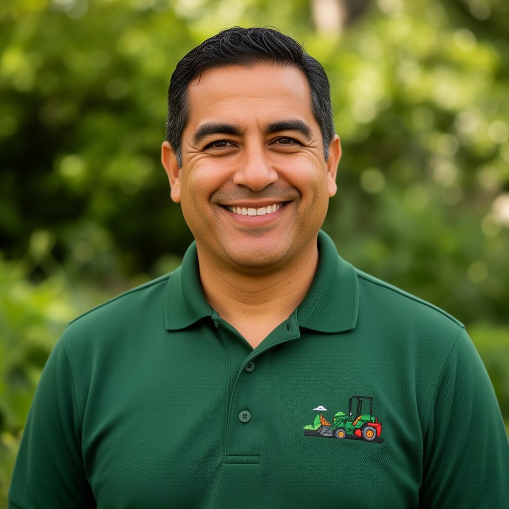 Carlos Mendez, owner of GreenEdge Landscaping in Denver Colorado